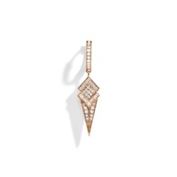 Créole STAIRWAY CÔNE Diamants & Or rose FSJ207