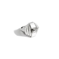 STATEMENT Bague ROCKAWAY PYRAMIDE Argent FSJ249