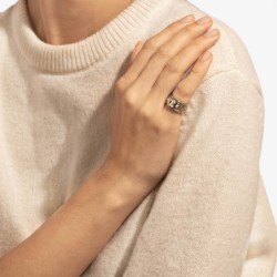 Bague ROCKAWAY SPINNER Argent FSJ306