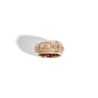 Bague ROCKAWAY SPINNER Semi pavée & Or rose FSJ336