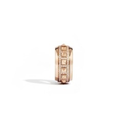 Bague ROCKAWAY SPINNER Semi pavée & Or rose FSJ336