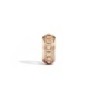 Bague ROCKAWAY SPINNER Semi pavée & Or rose FSJ336