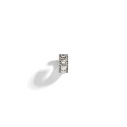 Earcuff ROCKAWAY PICOTS DIAMANTS ET Argent FSJ338