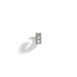 STATEMENT Earcuff ROCKAWAY PICOTS DIAMANTS ET Argent FSJ338