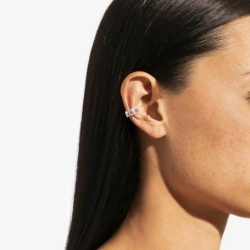 Earcuff ROCKAWAY PICOTS DIAMANTS ET Argent FSJ338
