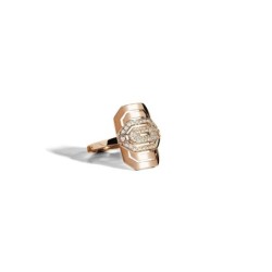 Bague MINI MY WAY Semi pavée & Or rose FSJ342