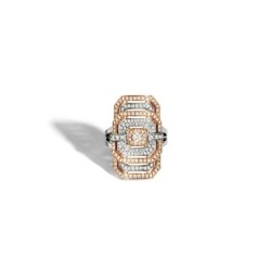Bague MY WAY DIAMANTS, Or rose & Argent FSJ419