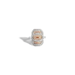 Bague MINI MY WAY DIAMANTS, Or rose & Argent FSJ420
