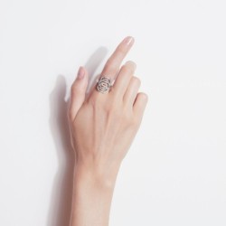 Bague MINI MY WAY DIAMANTS, Or rose & Argent FSJ420