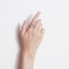 Bague MINI MY WAY DIAMANTS, Or rose & Argent FSJ420