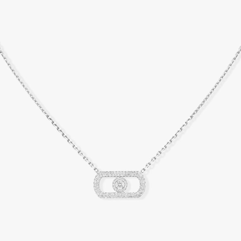 MESSIKA COLLIER DIAMANT OR SO MOVE PAVÉ 12945