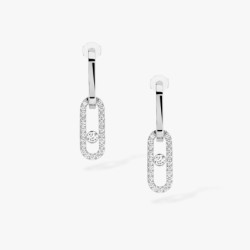 MESSIKA BOUCLES D'OREILLES DIAMANT OR MOVE LINK 12469