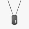 MESSIKA COLLIER DIAMANT TITANE PENDENTIF GM MOVE TITANIUM 13194