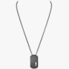 MESSIKA COLLIER DIAMANT TITANE PENDENTIF GM MOVE TITANIUM 13194