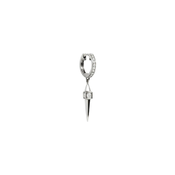 Créole ROCKAWAY PIC Diamants & Argent FSJ123