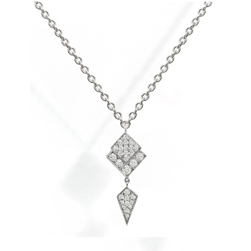 Collier STAIRWAY Diamants & Argent FSJ120