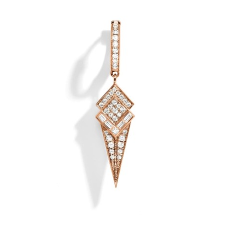 Créole STAIRWAY CÔNE Diamants & Or rose FSJ207