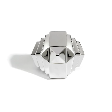 STATEMENT Bague ROCKAWAY PYRAMIDE Argent FSJ249