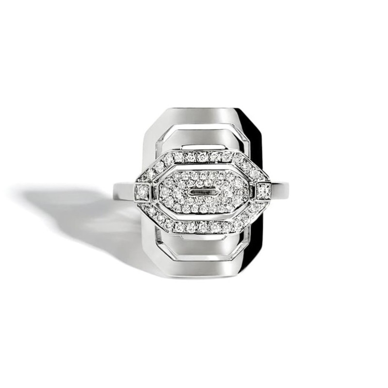 Bague MINI MY WAY Semi pavée & Argent FSJ296