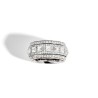 STATEMENT Bague ROCKAWAY SPINNER Diamants & Argent FSJ304