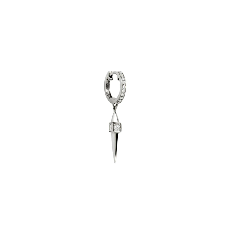 Créole ROCKAWAY PIC Diamants & Argent FSJ123