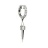 Créole ROCKAWAY PIC Diamants & Argent FSJ123