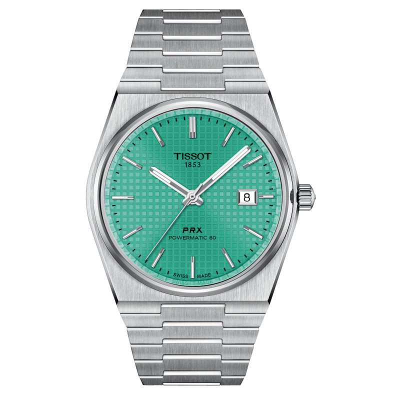 TISSOT PRX POWERMATIC 80 40mm Vert Clair