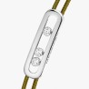 BRACELET MESSIKA CARE(S) DIAMANT OR BLANC CORDON KAKI 14097-WG