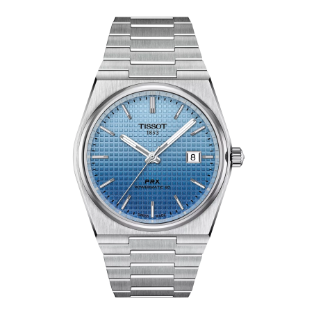 TISSOT PRX POWERMATIC 80 Cadran Bleu Gradient glacier caméléon
