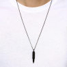 Collier Fatal Attraction Titane noir