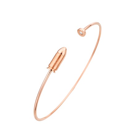 Bracelet Flex Mini Bang Bang diamant Or rose 17 cm