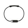Bracelet cordon Bang Bang Titane noir & titane