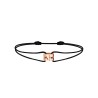 Bracelet cordon Capture Me PM Or rose