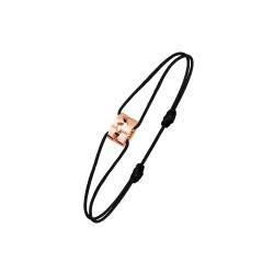 Bracelet cordon Capture Me PM Or rose