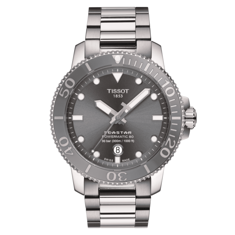 TISSOT SEASTAR 1000 POWERMATIC 80 Grise