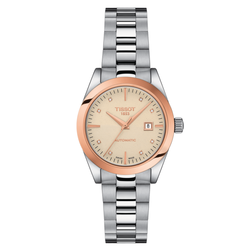 TISSOT T-MY LADY AUTOMATIC 18K GOLD BEZEL